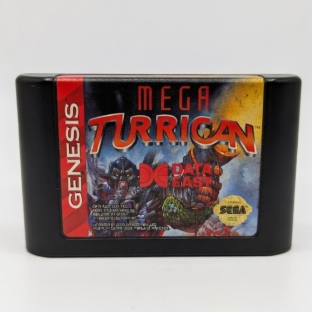 Mega Turrican 🔥 Sega Genesis 🕹 Vintage Video Game